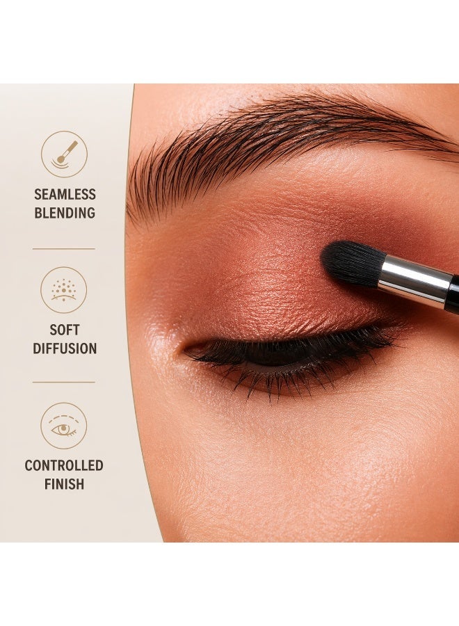 Eyeshadow Blending Brush – Soft Fluffy Eye Makeup Brush for Seamless Blending, All-Over Eyeshadow Application & Smooth Color Diffusion - Image 4