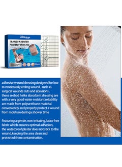 SOUTH MOON Transparenter Folienverband Transparent Waterproof Patch, Stretch Adhesive Bandages, Tattoo Protective Transparent Film 20 Pcs  - Image 3