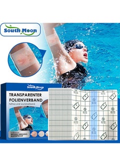 Transparenter Folienverband Transparent Waterproof Patch, Stretch Adhesive Bandages, Tattoo Protective Transparent Film 20 Pcs