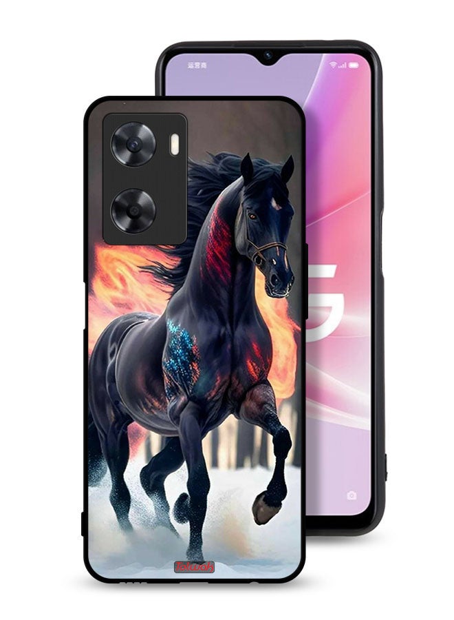 Tolwak Oppo A57s Protective Case Cover Horse Hd - Image 1