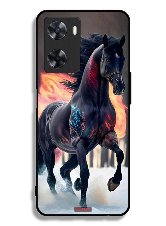 Tolwak Oppo A57s Protective Case Cover Horse Hd - Image 2