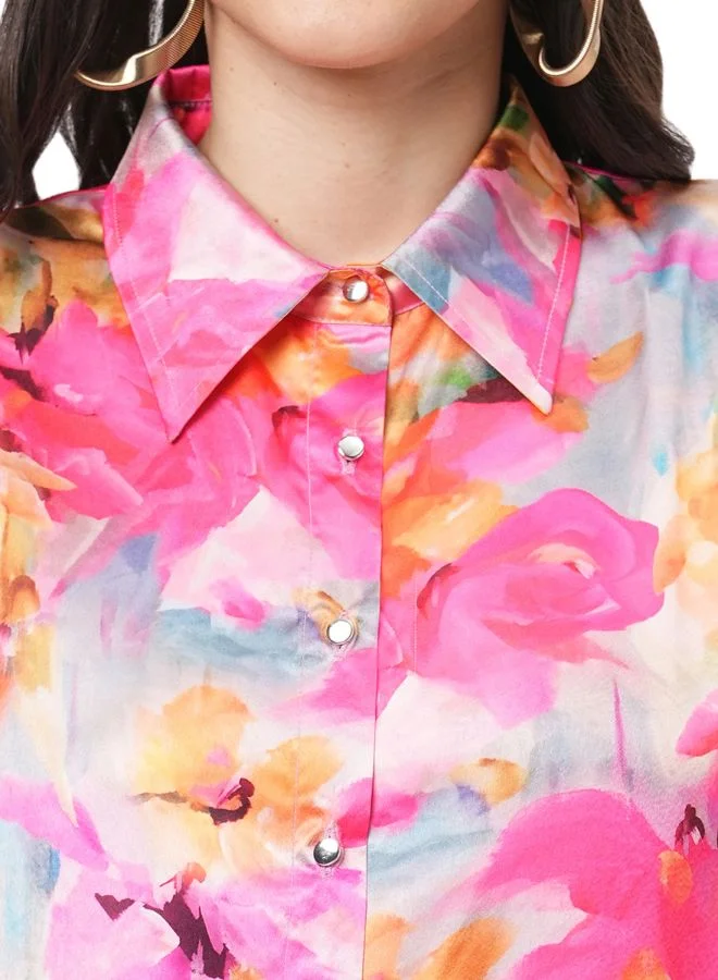 #Be Relaxed Fit Printed Shirt