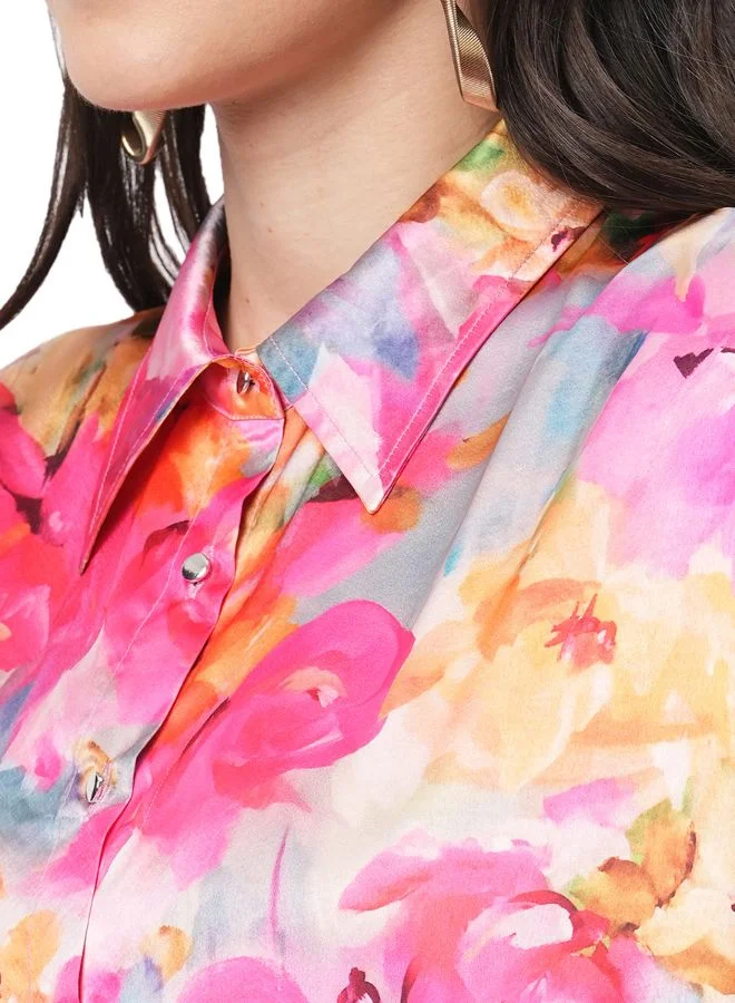 #Be Relaxed Fit Printed Shirt