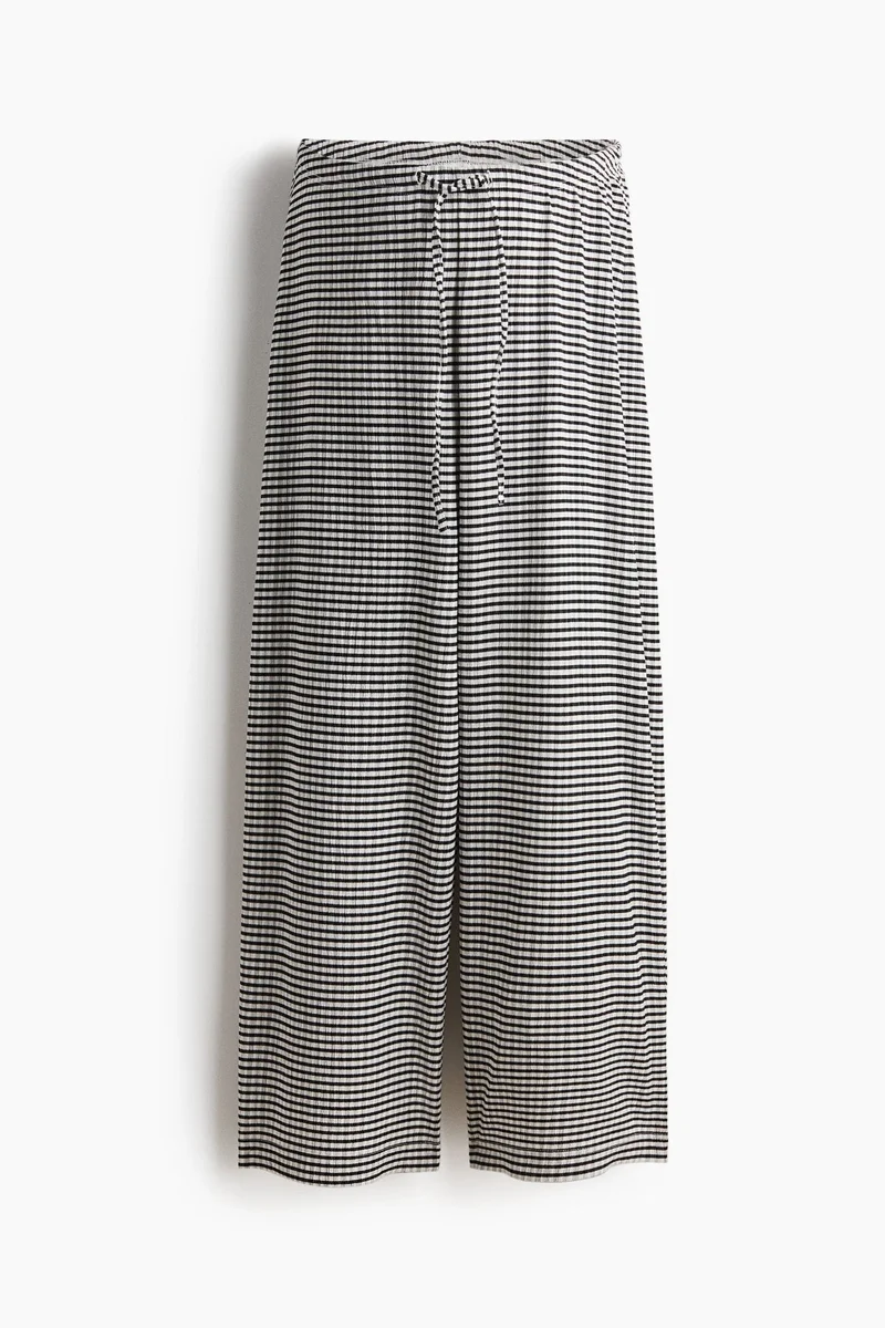 H&M  MAMA Textured drawstring trousers for Women | Best Price UAE