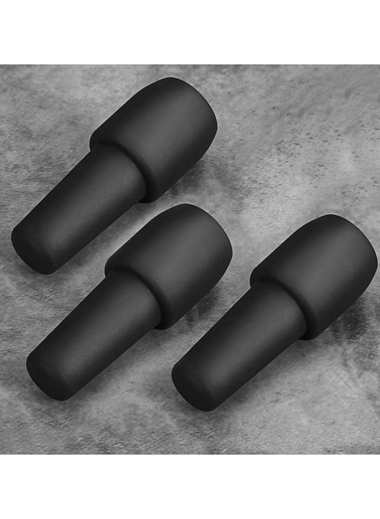 ترقية قابلة لإعادة الاستخدام رغوة سدادة زجاجة ، سدادة زجاجة ، زجاجة مزدوجة مختومة سيليكون سدادة ، سدادة الفلين البيرة زجاجة الشمبانيا - Image 2