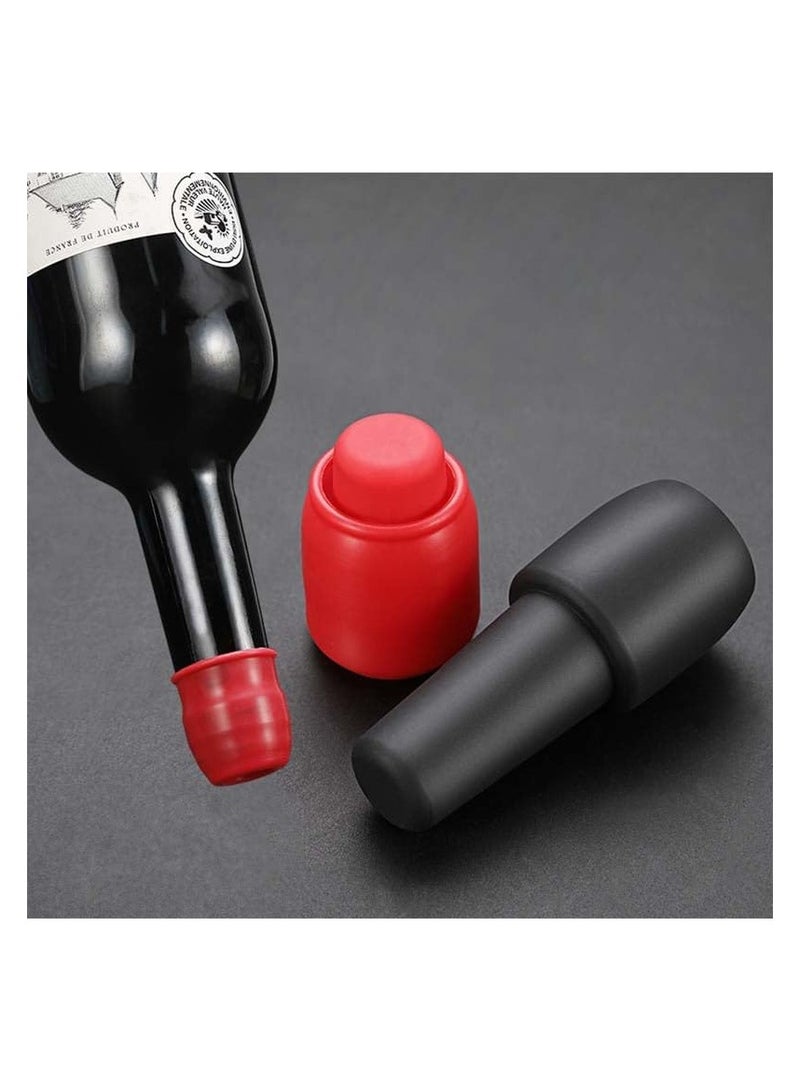 ترقية قابلة لإعادة الاستخدام رغوة سدادة زجاجة ، سدادة زجاجة ، زجاجة مزدوجة مختومة سيليكون سدادة ، سدادة الفلين البيرة زجاجة الشمبانيا - Image 4