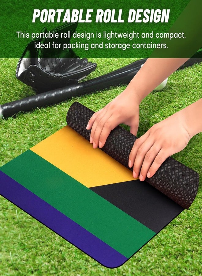 Rolitwils Roliwils Baseball Home Plate Training Mat 28.35 x 17.72, Professional Home Plate Baseball & Softball Training | Multi-Zone Strike Practice Base | Portable Baseball Bases Equipment - Image 4