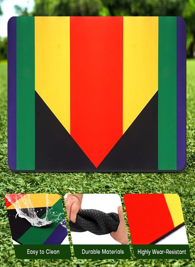 Rolitwils Roliwils Baseball Home Plate Training Mat 28.35 x 17.72, Professional Home Plate Baseball & Softball Training | Multi-Zone Strike Practice Base | Portable Baseball Bases Equipment - Image 5