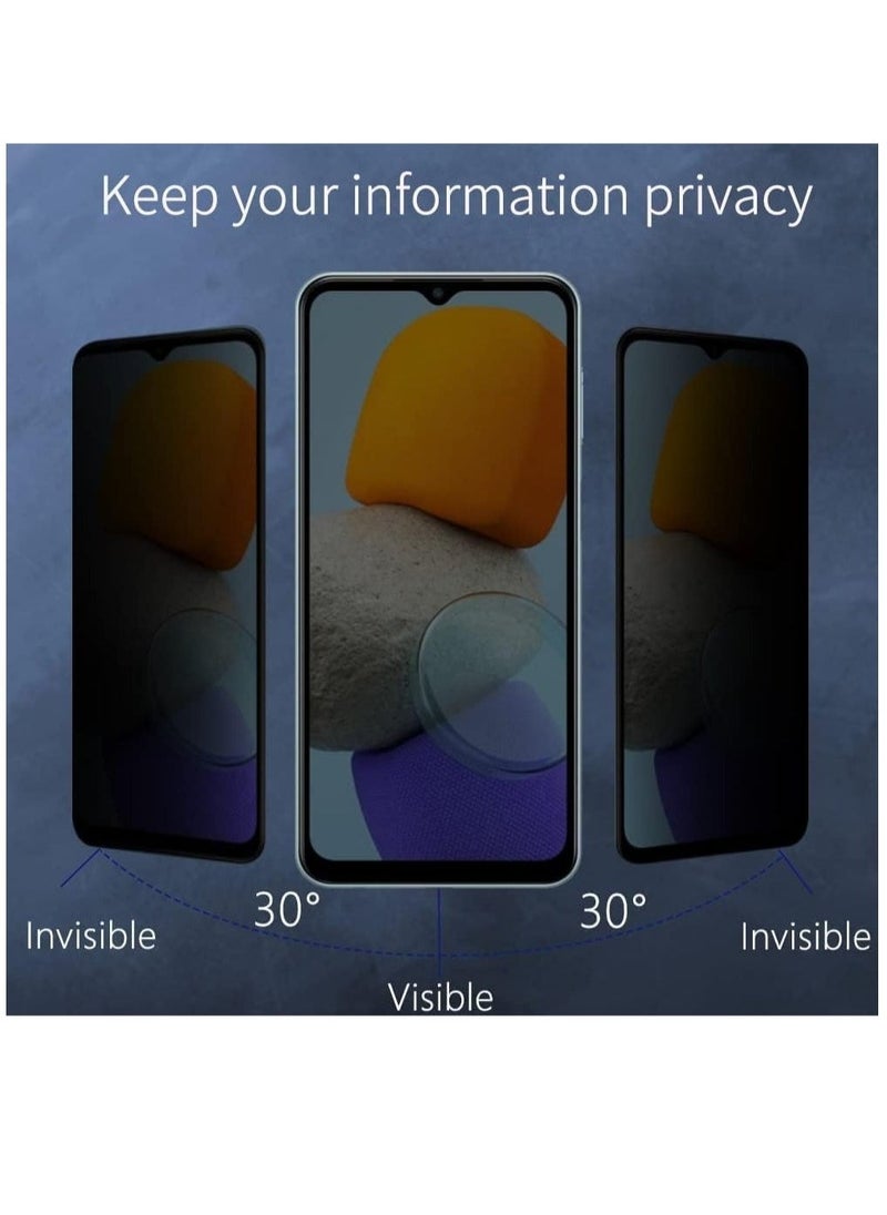 vesus Samsung Galaxy A34 5G Privacy Glass Screen Protector Anti-Spy Tempered Glass Film 9H Hardness Scratch Resistant Bubble Free Glass Screen Protector - Image 2