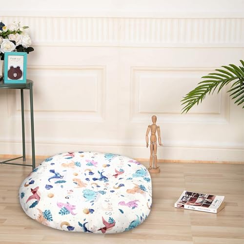 DILIMI Newborn Lounger Cover, Cute Dinosaur Removable Cover Ultra Soft Comfortable Lounger Slipcover Removable Cover for Infant Lounger Pillow (Lounger not Included) - Image 5
