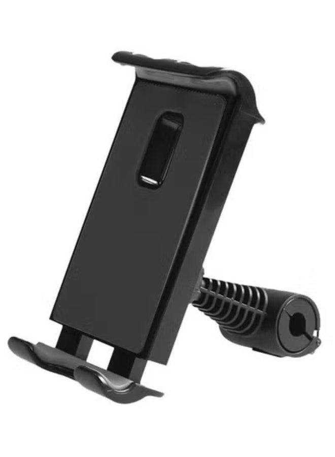 JAJEEK Universal Car Headrest Mount Holder for Smartphones & Tablets – 360° Rotatable Adjustable ABS Stand – Secure Clamp Design Compatible with Multiple Vehicles – Ideal for Backseat Navigation, Video Streaming, Gaming & Hands-Free Entertainment During Travel - Image 1