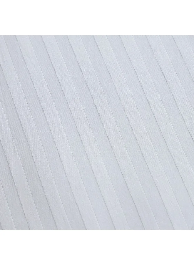 Home Box Hamilton Satin Stripe Olympic Queen Fitted Sheet 160 x 200 x 36 cm