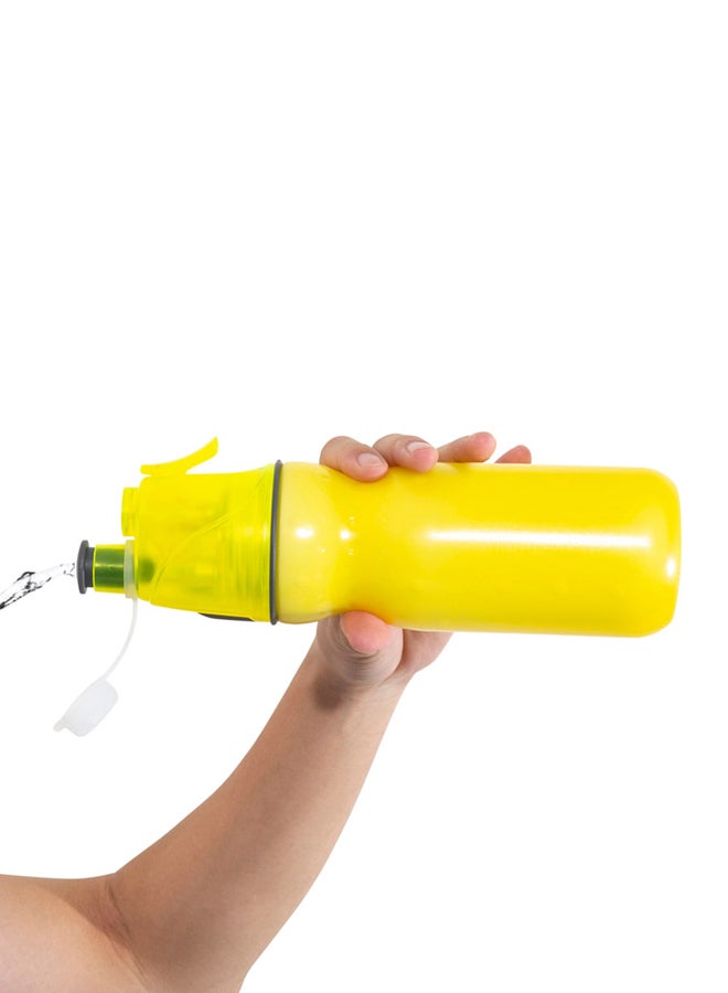 دي بي تي حافظة مياة للرياضين قارورة مياه رياضية اصفر سعة 470 مل - Image 3