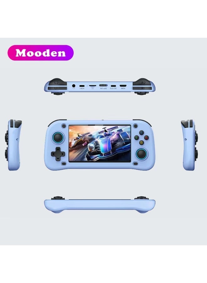 G28 64GB Handheld Game Console 4.3 Inch HD IPS Screen Retro Gaming Device, Built-in Games, Portable Video Game Player, Rechargeable Battery, Ergonomic Design, Black - Image 3