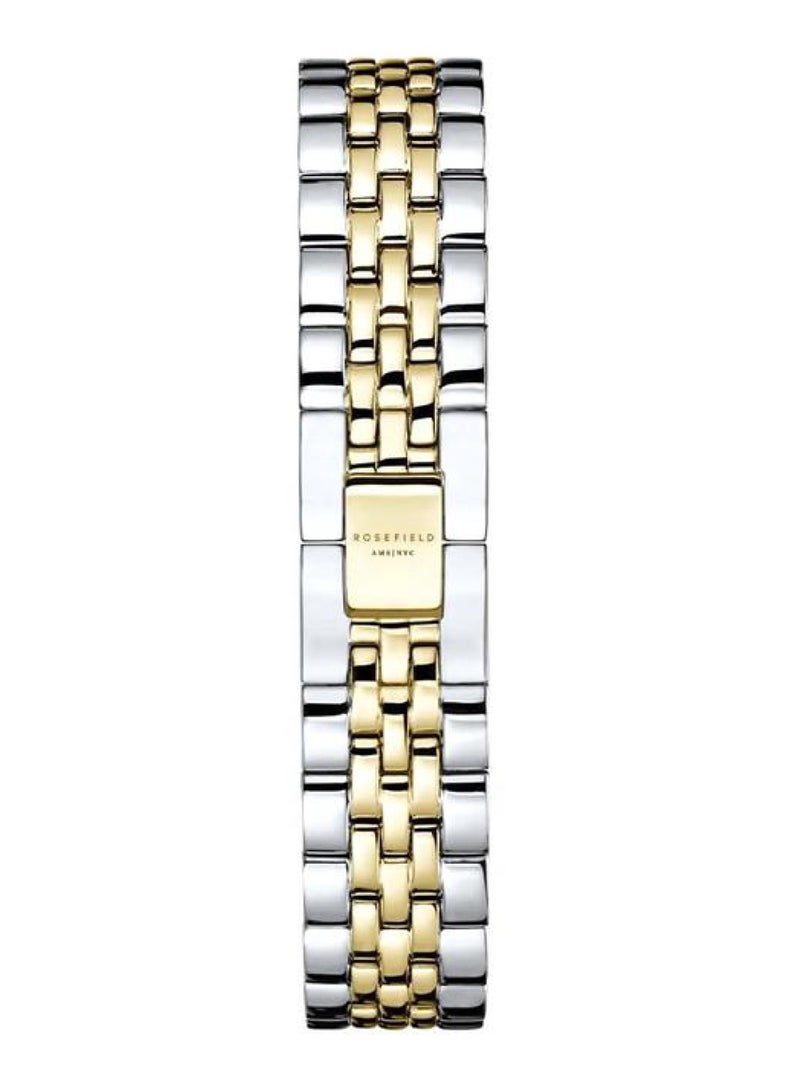 RoseField Women’s The Ace XS Silver Sunray Steel Silver Gold Duo tone Watch ASDSSG-A16 - Image 3