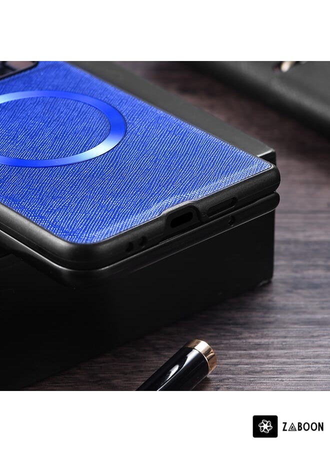 Zaboon Protective Case For Samsung Galaxy A04 4G Shockproof Leather  with Card Holder  - Image 5