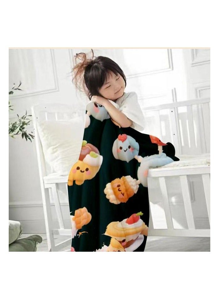 general Flannel thin blanket (warm and comfortable, suitable for sleep, gaming, dust removal and sandproof) 150cm*200cm - 103 - Image 3