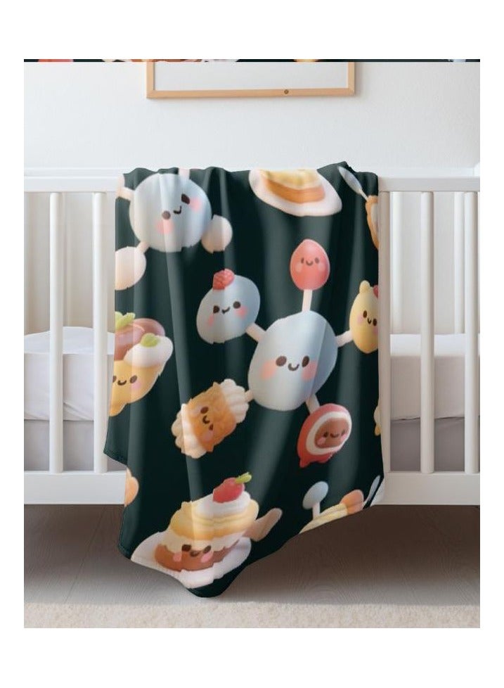 general Flannel thin blanket (warm and comfortable, suitable for sleep, gaming, dust removal and sandproof) 150cm*200cm - 103 - Image 4