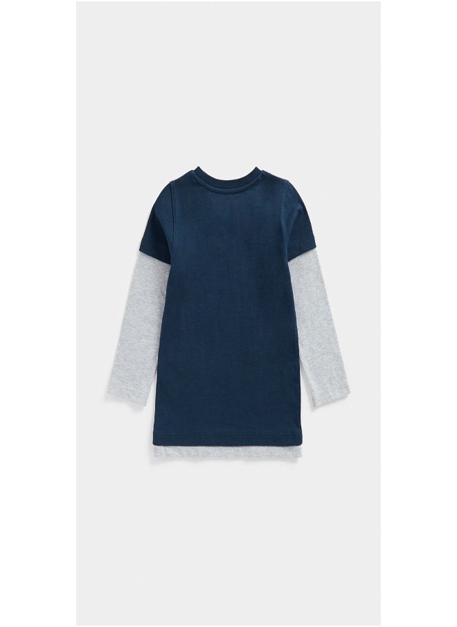 mothercare - Hide and Seek Mock Double Layer T Shirt - Image 1