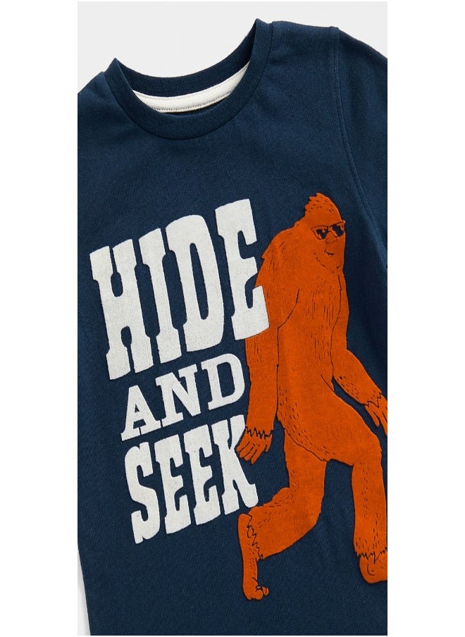 mothercare - Hide and Seek Mock Double Layer T Shirt - Image 1