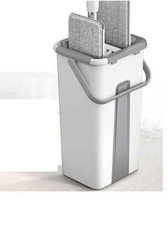co arma Microfiber Floor Mop Set with Bucket and 7 Reusable Mop Pads with Soft Lining for Wiping Dust on Wood and Wet and Dry Floors  - Image 5