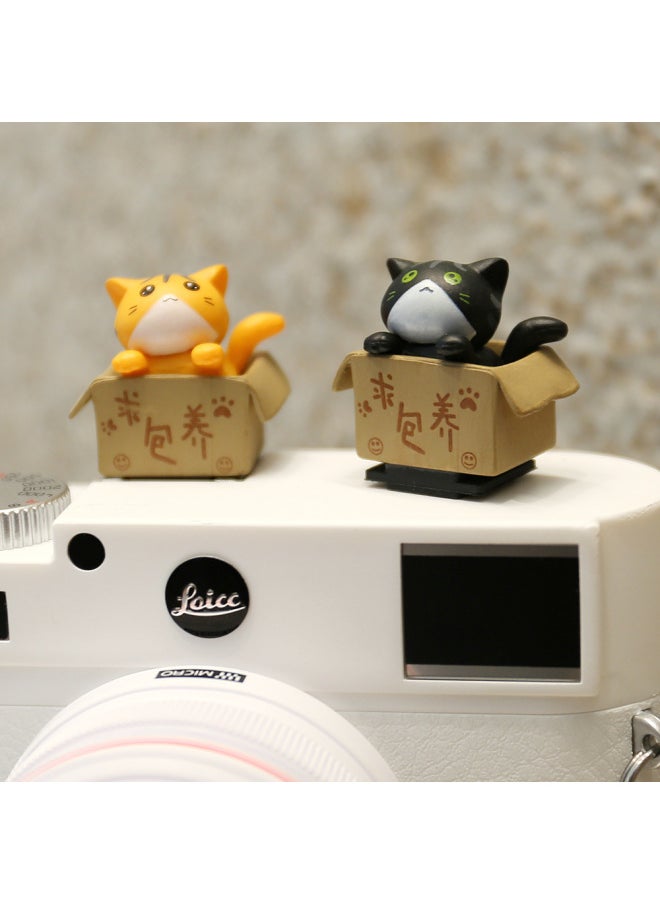 Generic JN Design Creative Cartoon Photography Cat SLR Camera Hot Boot Cover For Canon Sony Nikon Fuji Micro-Color:Space Rabbit -03  - Image 3