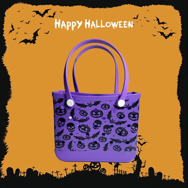 Beach Basket Eva Printed Bag Eva Beach Hole Bag Storage Bag Handbag Pet Bag Diy Customization - Image 1