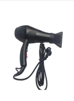 Denx 2 Speed Hair Dryer 2200 Watts Cold/Hot Air Black  - Image 1