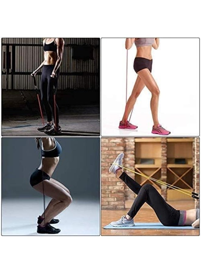 Nonebranded Resistance Bands Set for Workout - 11 Pieces - Image 4