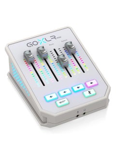TC HELICON TC Helicon GoXLR MINI-WH Online Broadcast Mixer with USB/Audio Interface and Midas Preamp  - Image 3