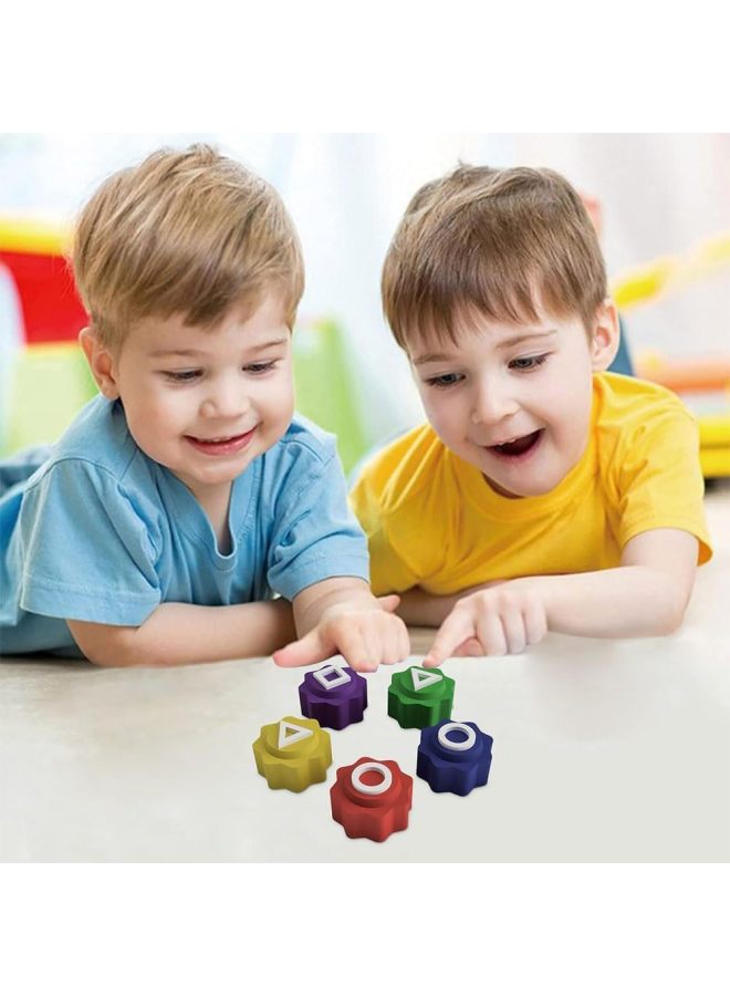 المصدر لعبة Gonggi الكورية لعبة كوريا الجنوبية لعبة التقاط انفجارات الحجارة-المواصفات: 5 قطع-تغليف مقابل - Image 3