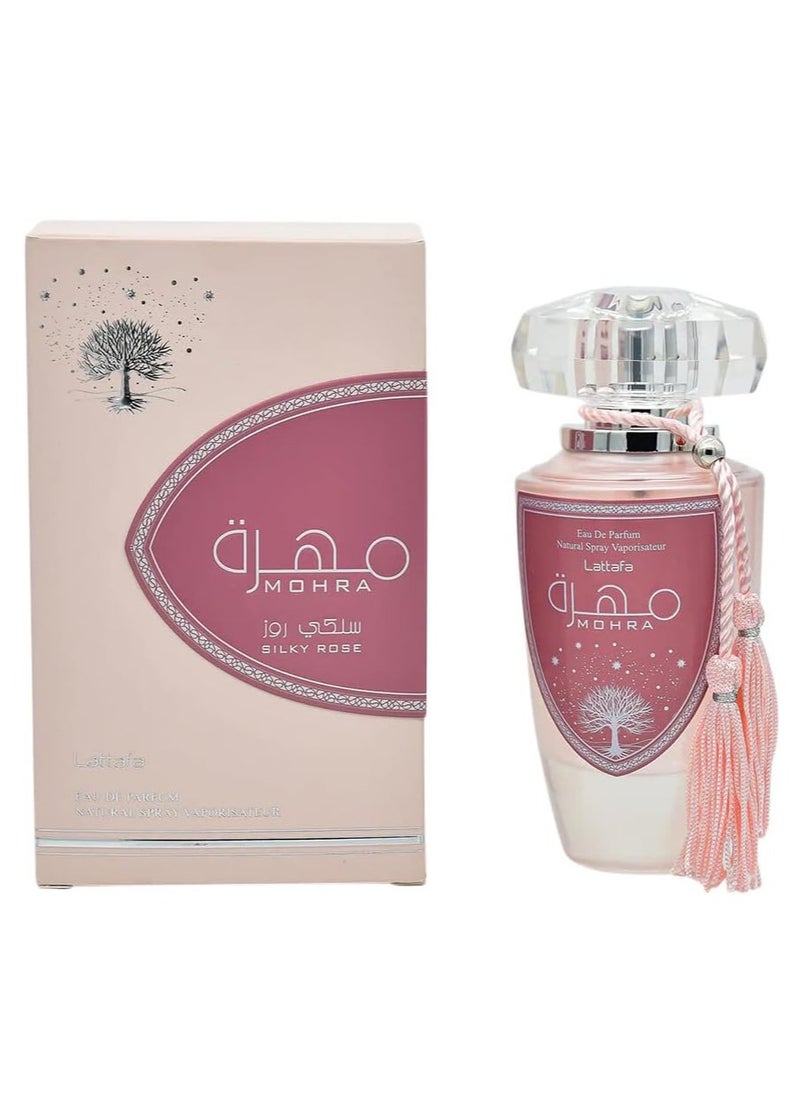Lattafa Mohra Silky Rose Eau de Parfum 100 ml for women  - Image 1