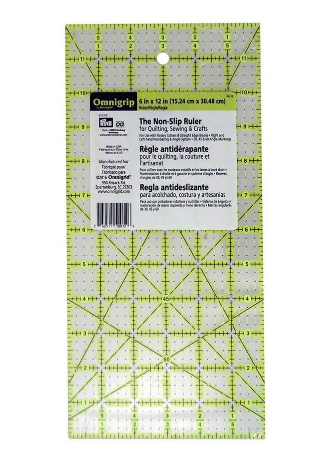 Omnigrid مسطرة غير قابلة للانزلاق، 6" × 12" - Image 4