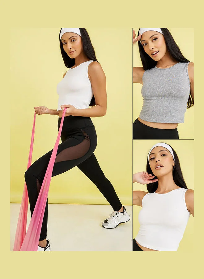 Styli Active Pack of 2 - Solid Vest