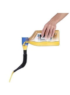 LEKORED LEKORED Multifunctional Plastic Long Neck Oil Funnel Flexible Universal Oil pipe for Automotive Oils Lubricants Engine Oils Water Diesel Fuel Kerosene fill Bike oil change Funnel  - Image 4