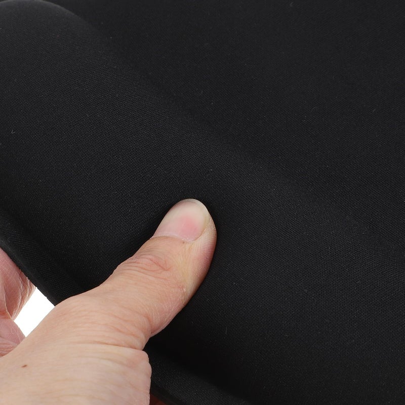 Memory Foam Keyboard and Mouse Wrist Rest Set Ergonomic Non Slip Support Pads Black - Image 5