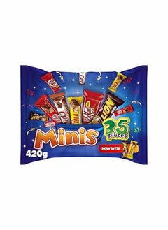Nestle Nestle Minis Assorted Chocolates, 420g 