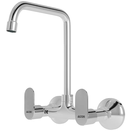 Alton Stainless Steel Chrome Axn9470-Um, Kitchen Sink Mixer with 360 Degree Swivel Spout | Kitchen Sink Tap | Kitchen Faucet | Tap for Kitchen Sink | Taps | Kitchen Mixer - Image 1
