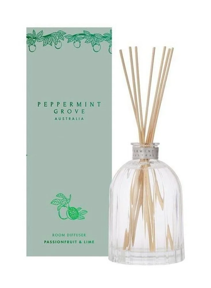 Peppermint Grove Premium Home Fragrance Reed Diffuser Passionfruit and Lime 350ml
