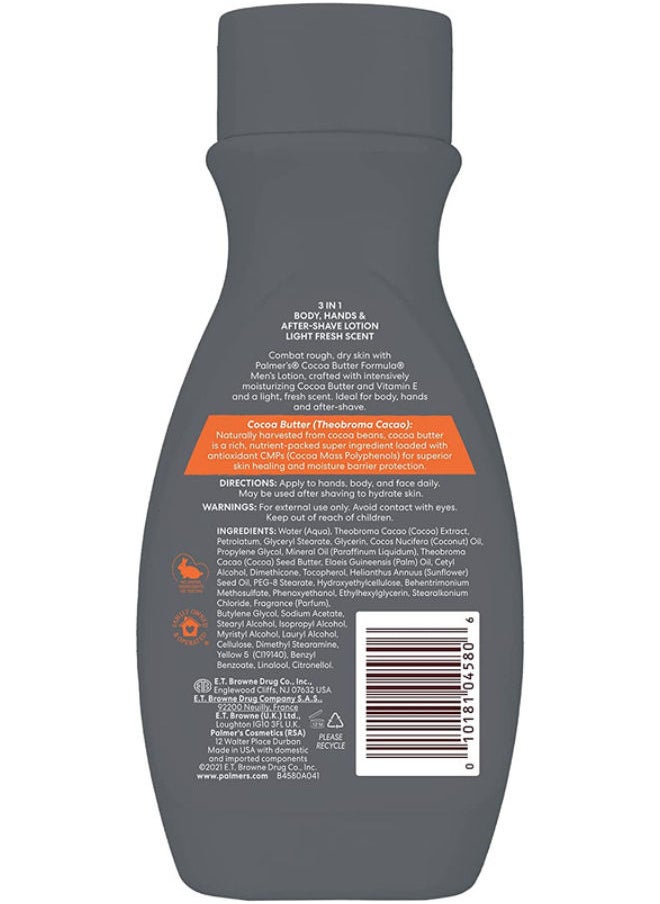Cocoa Butter Men Lotion 8.5oz