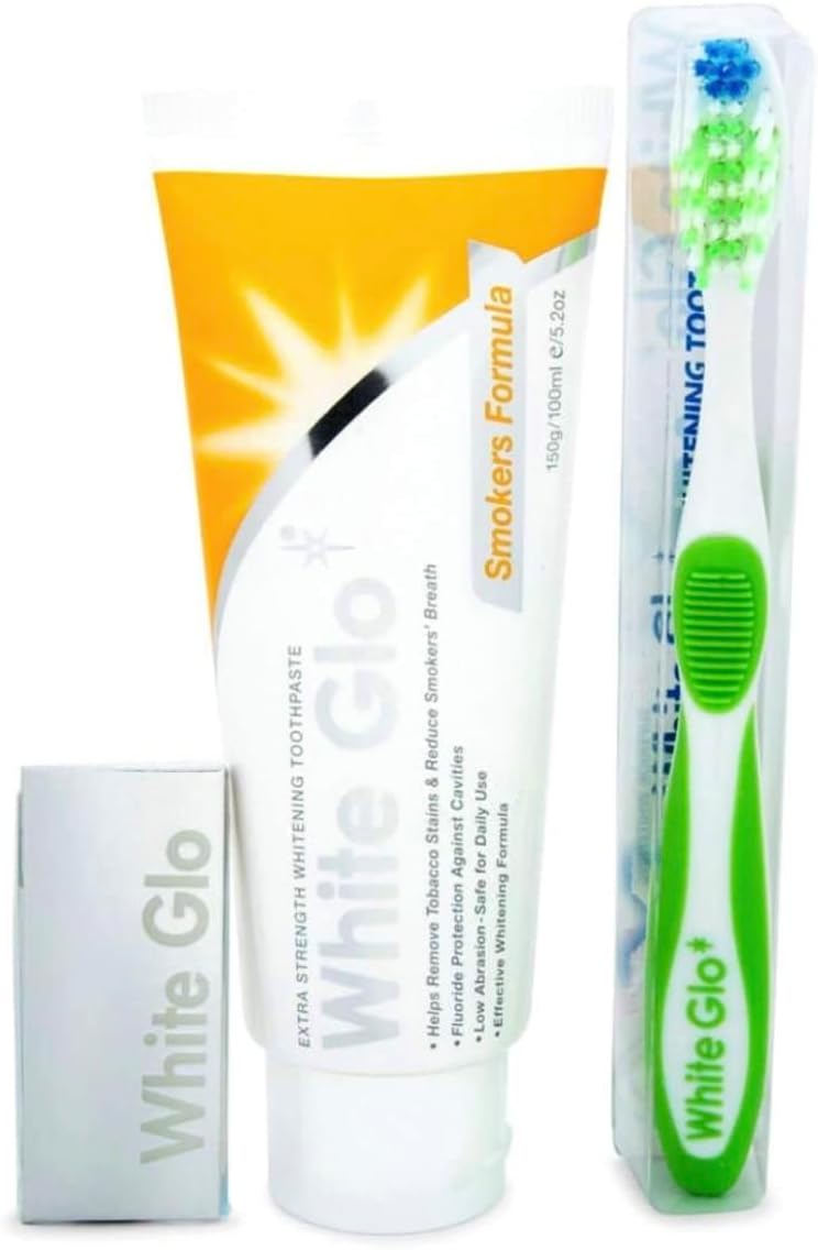 White Glo Smokers Formula Whitening Toothpaste Pack 150g Pack of 2 - Image 4