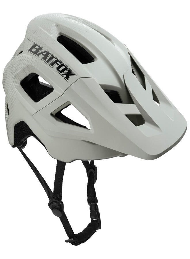 BATFOX Kids Bike Helmet for Boys Girls Ages 5-8 & 8-14, Adjustable 48-56cm Youth Helmet with Visor, Multi-Sport Lightweight for Cycling Scooter Skating Skateboard (Khaki, Small) - Image 5