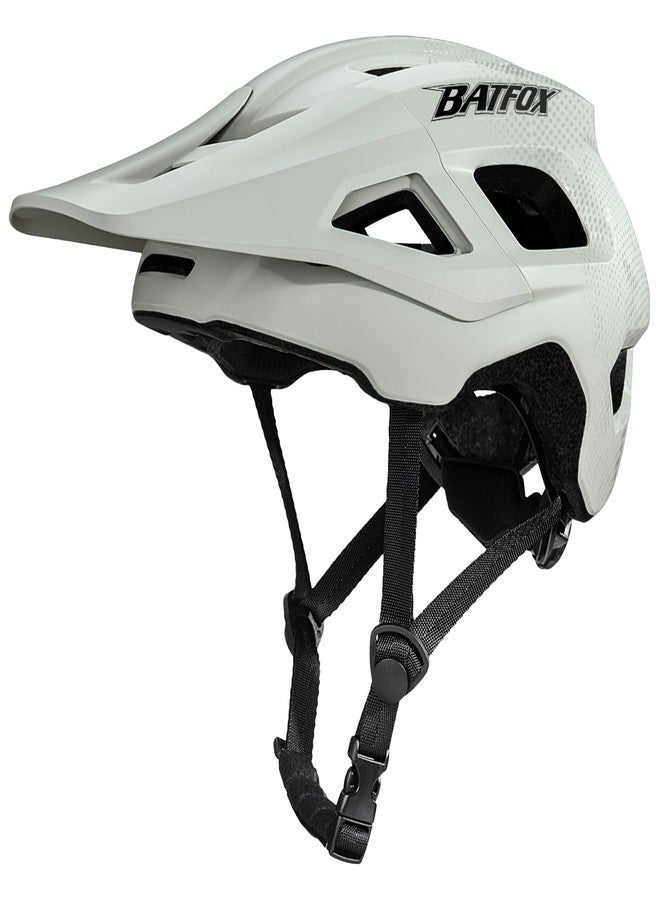 BATFOX Kids Bike Helmet for Boys Girls Ages 5-8 & 8-14, Adjustable 48-56cm Youth Helmet with Visor, Multi-Sport Lightweight for Cycling Scooter Skating Skateboard (Khaki, Small) - Image 1