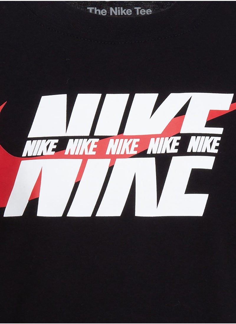 Nike - Kids Split Colourblock T-Shirt - Image 1
