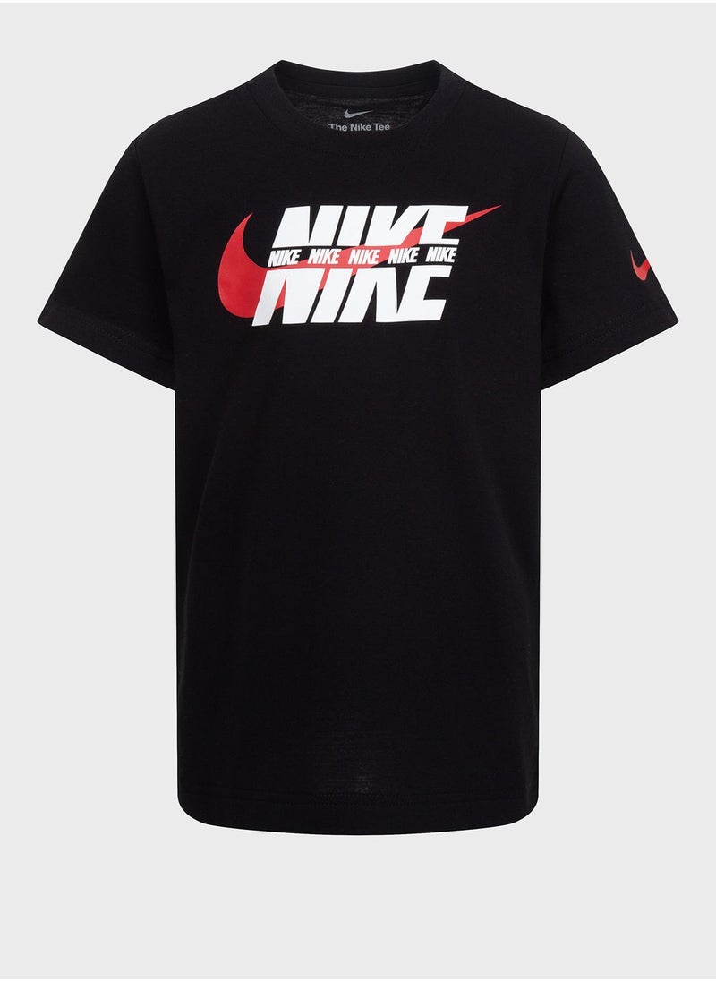 Nike - Kids Split Colourblock T-Shirt - Image 1