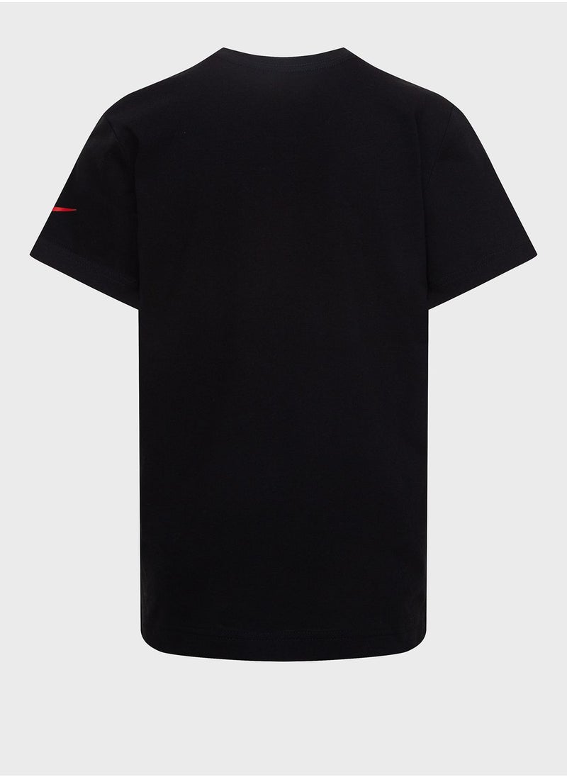Nike - Kids Split Colourblock T-Shirt - Image 1
