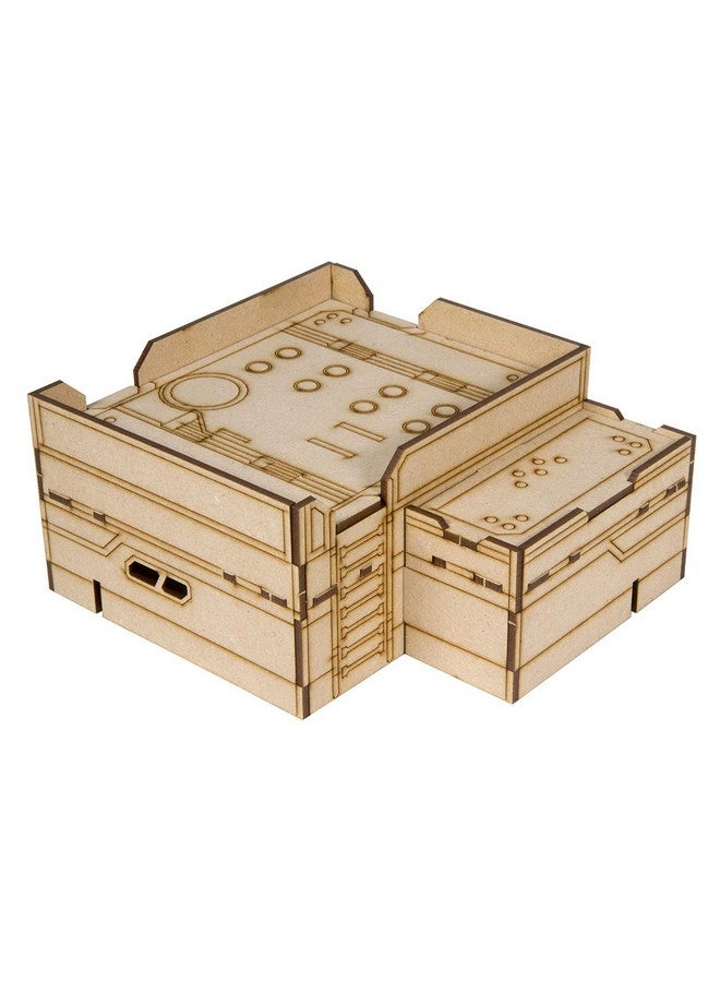 The Broken Token Zone 186 SCTN 3 - MDF Terrain Building for Sci-Fi Games and Wargaming - Image 1