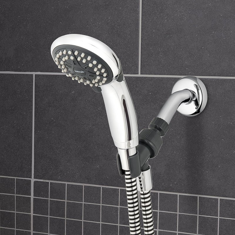 Waterpik Handheld Shower Head Eco Flow Low Flow Water Saving Shower 16 GPM 4 Spray Modes DIY Easy Installation Chrome Finish VBE453 - Image 4