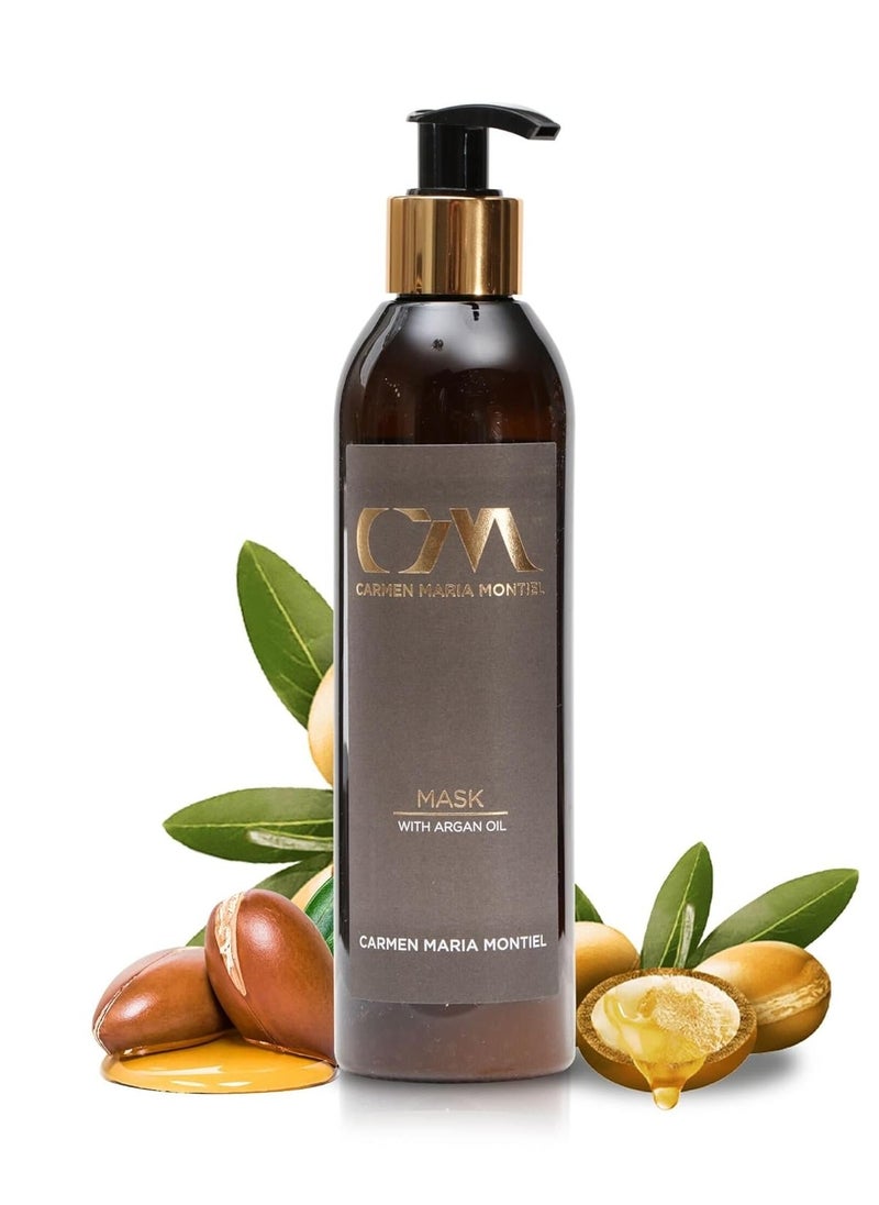 CM CM Hair Mask Hair Care Essentials - Special Hair Treatment Masks with Argan Oil - Hair Mask for Dry Damaged Hair and Growth, Nourishes and Hydrates like a Deep Conditioner  - Image 1
