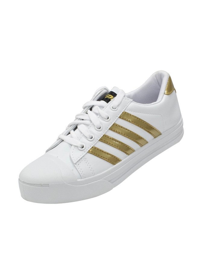 Sparx Womens SL 111 | Stylish, Comfortable | Gold Sneaker - 8 UK (SL 111) - Image 1